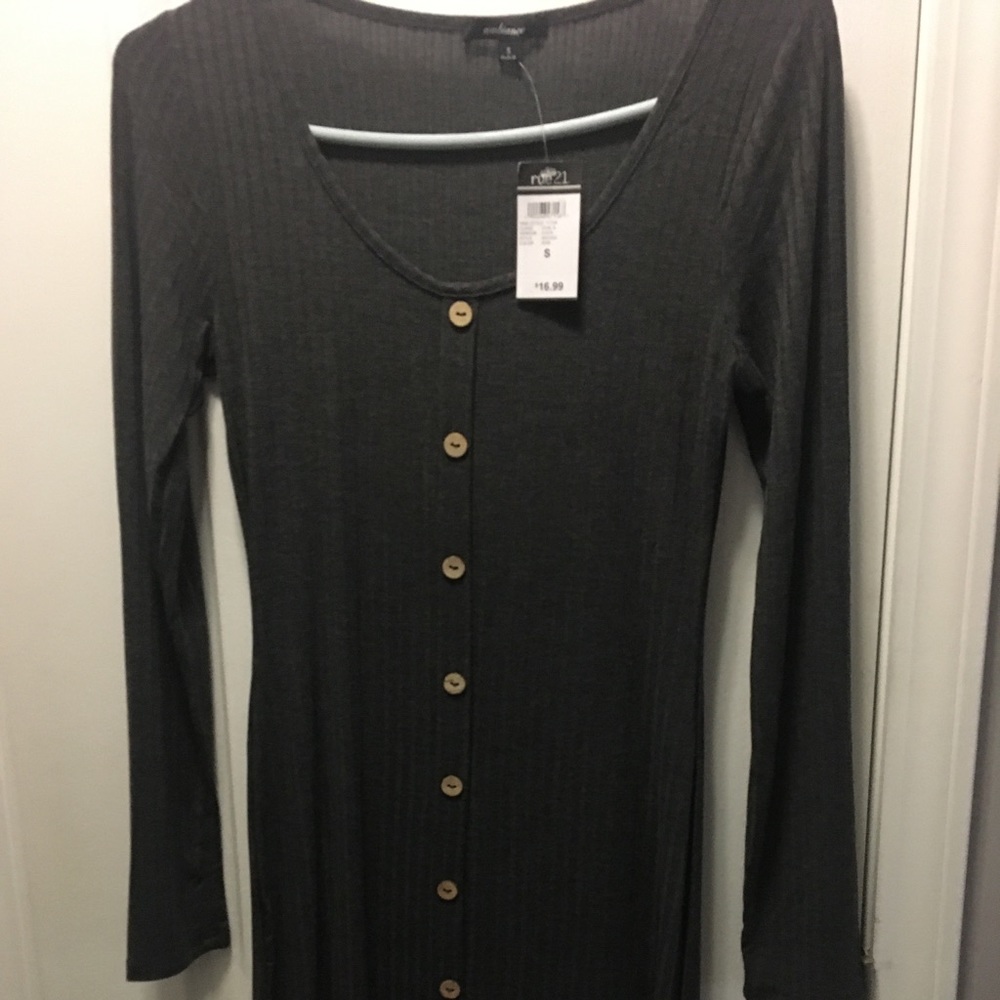 NWT Juniors Ribbed Bodycon dress